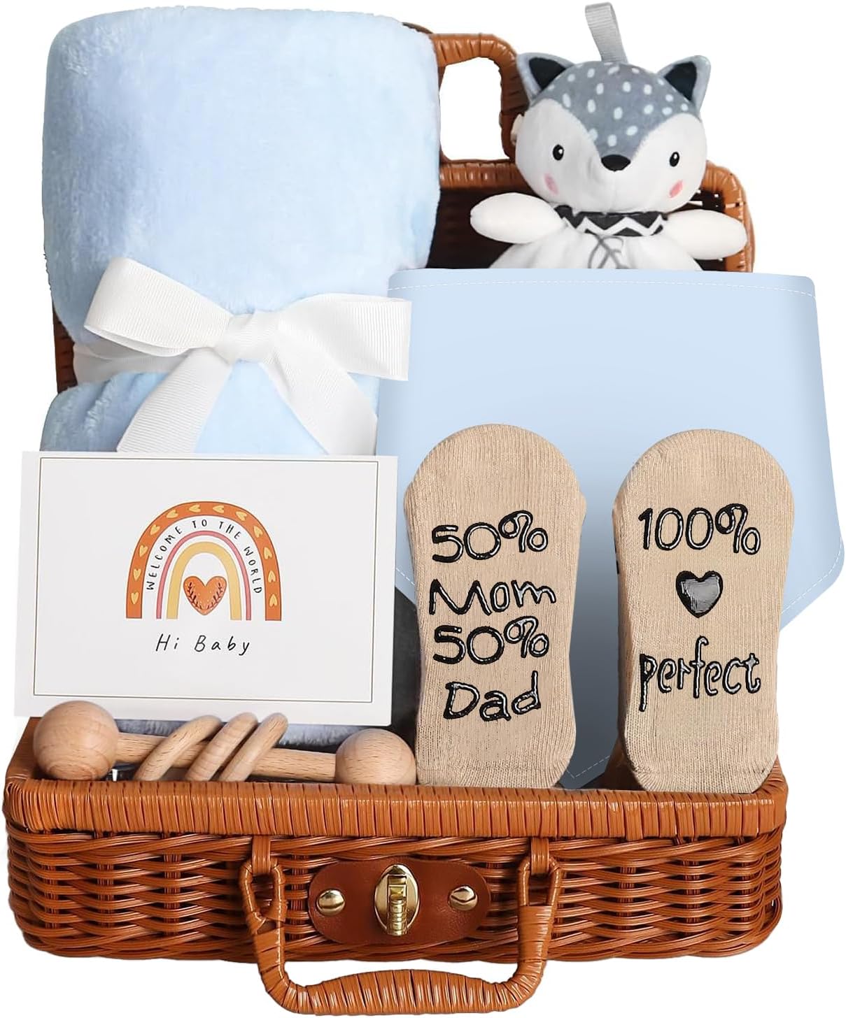 Nnewvante Baby Gift Basket, Newborn...