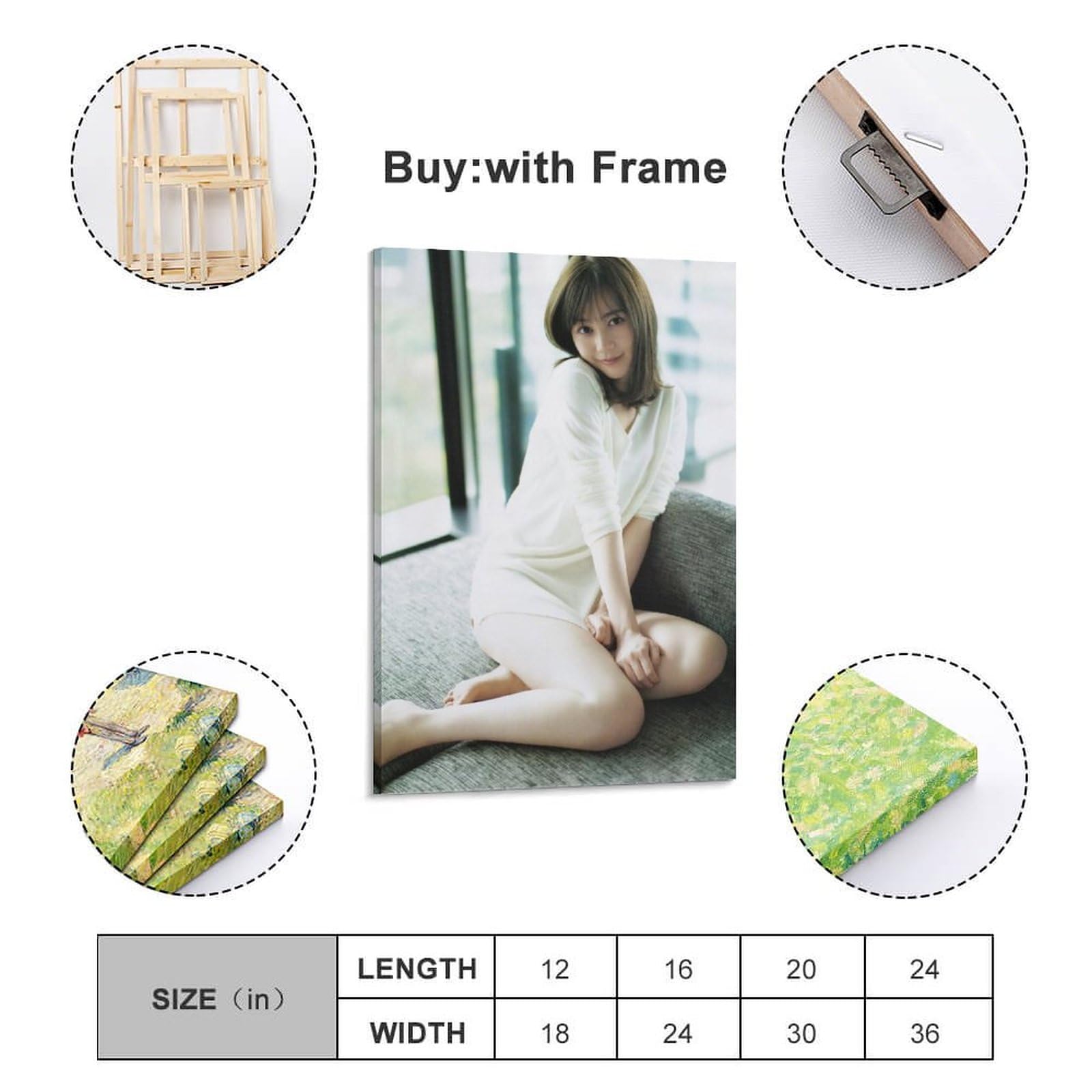 Amazon.co.jp: 生田絵梨花 装飾画 生田絵梨花 写真 生田絵梨花