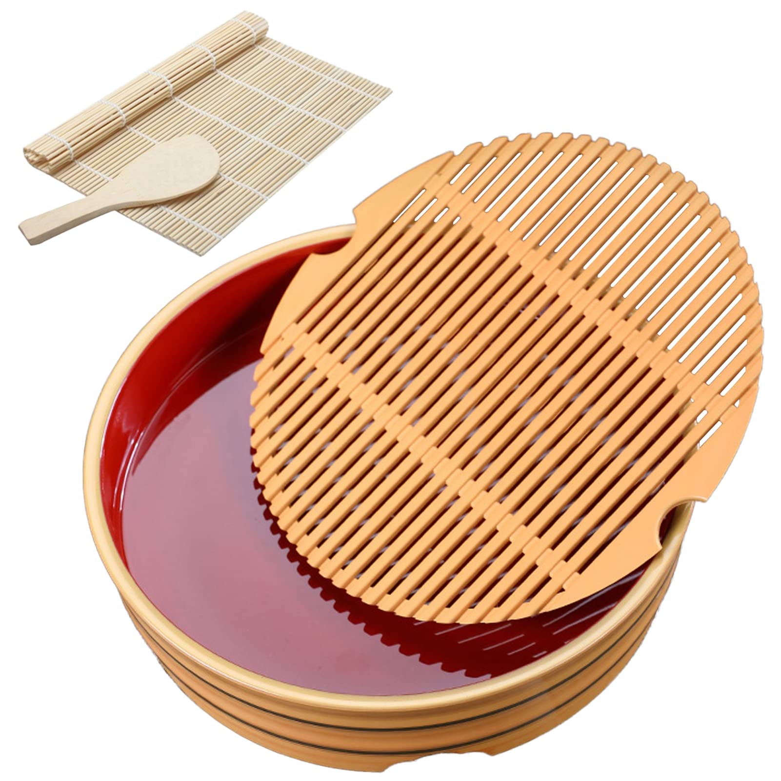Assiette à sushi sashimi japonaise et plateau de service amovible pour vaisselle de table
