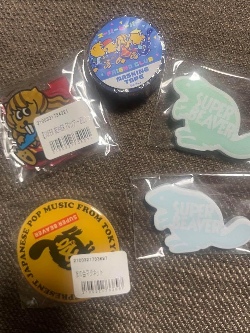 superbeaver ガチャ　セット SUPER BEAVER ガチャセット O