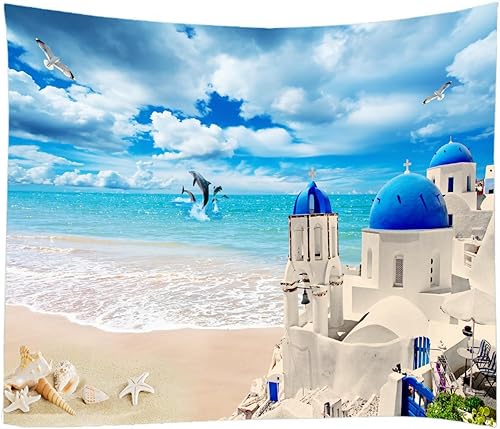 Miniatura 2 de Tapiz para dormitorio y lavandería, decoración estética, tapices para decoración de ducha, baño, impresión 3D al aire libre, jardín, tela suave,