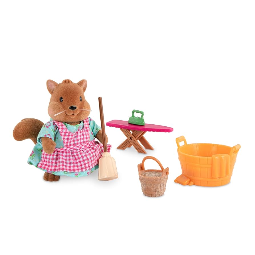 Li'l Woodzeez Famileez Quickquack Ducks Family Of 4 Figure