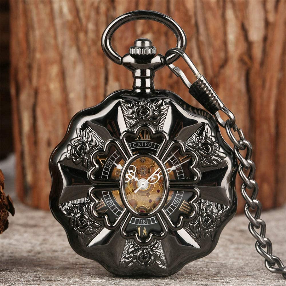 Reloj de bolsillo de cuerda manual que soluciona tu estilo