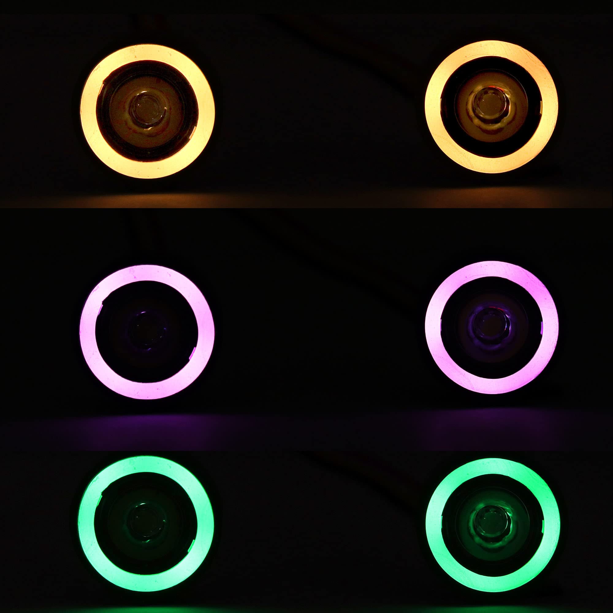 Amazon.com: Multiple Colour Colorful Angel Eye Lamp RGB LED Lights