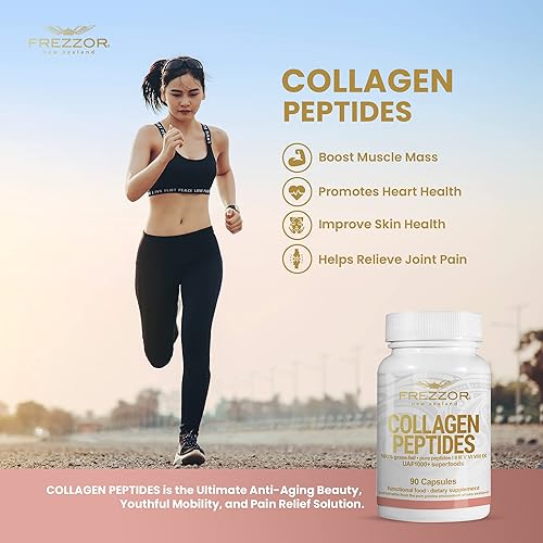 Miniatura 5 de FREZZOR Paquete combinado de sal marina escamosa rica en minerales con colágeno hidrolizado FREZZOR fabricado en Nueva Zelanda, copos Kosher,