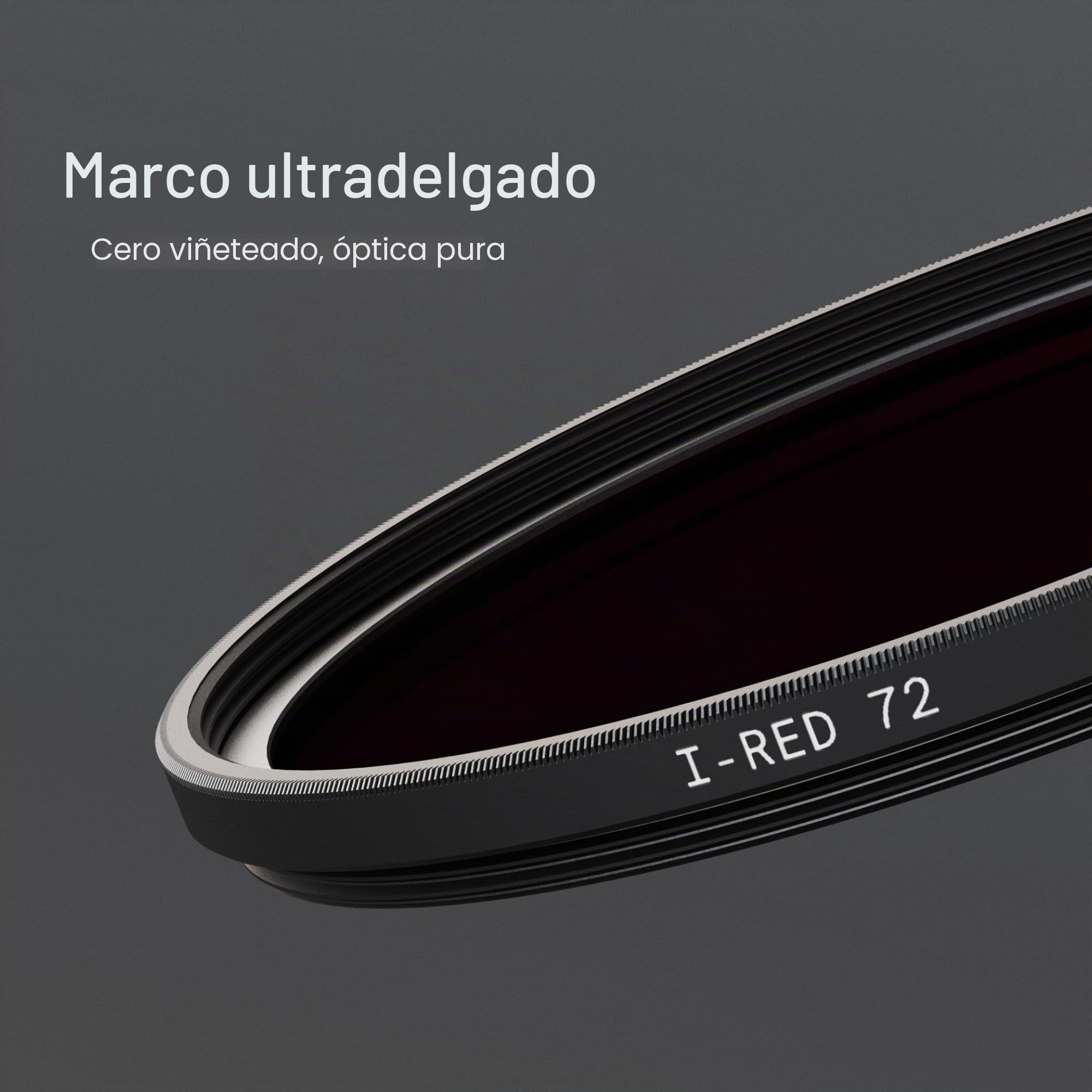 Urth 39 mm Filtro Infrarrojo (R72) para Objetivo (Plus) — Espectro 720nm para fotografía infrarroja con Objetivos de cámara DSLR y SLR Digital
