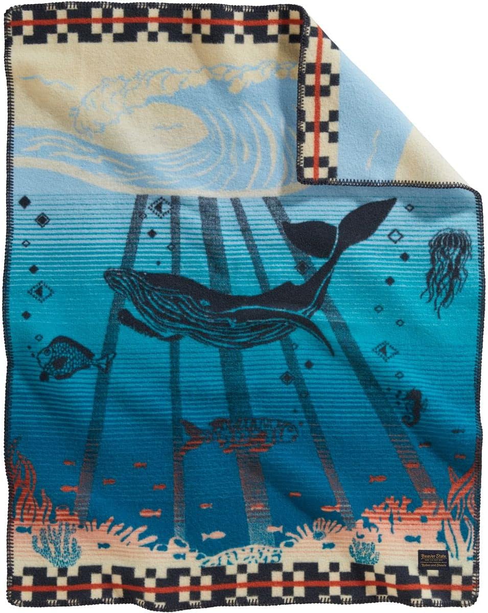 PendletonJacquard Muchacho Kids Blanket Tide School One Size