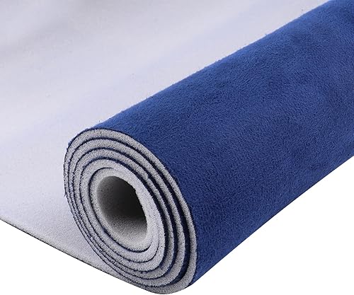 Tela de gamuza con material de respaldo de espuma, tela de microgamuza para techo de automóvil, automóvil, hogar, reparación de repuesto de interior