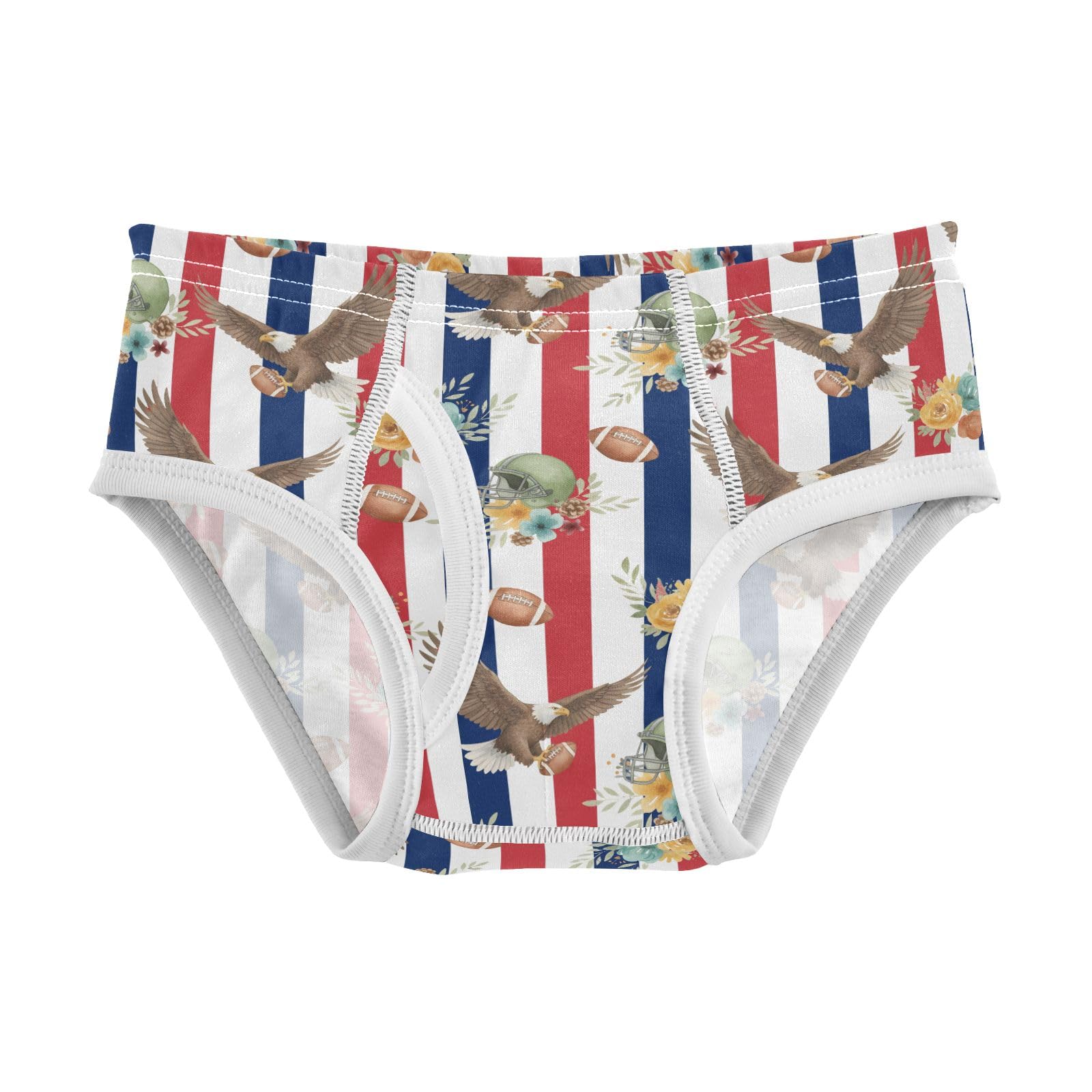 Boys Exclusive Briefs Toddler Underwear 95 Combed Cotton Boxerbriefs 2T Sea Eagle Rugby