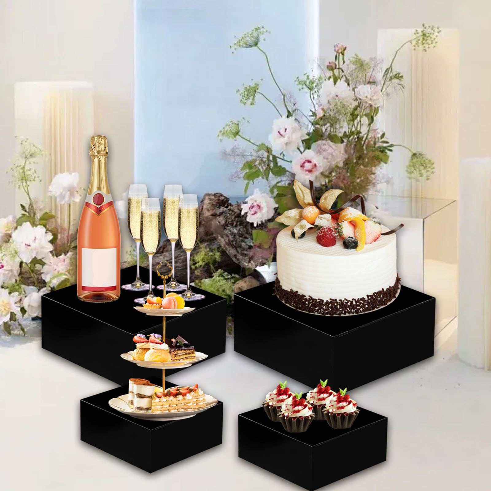 Generic Lot De 6 Présentoirs De Montres En Acrylique