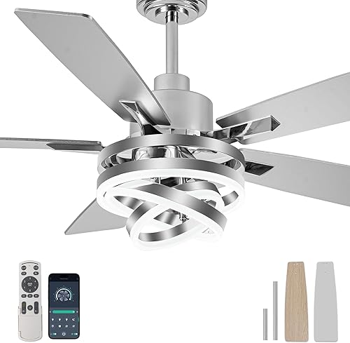 Miniatura 10 de Bella Depot Ventiladores de techo con luces, (negro)