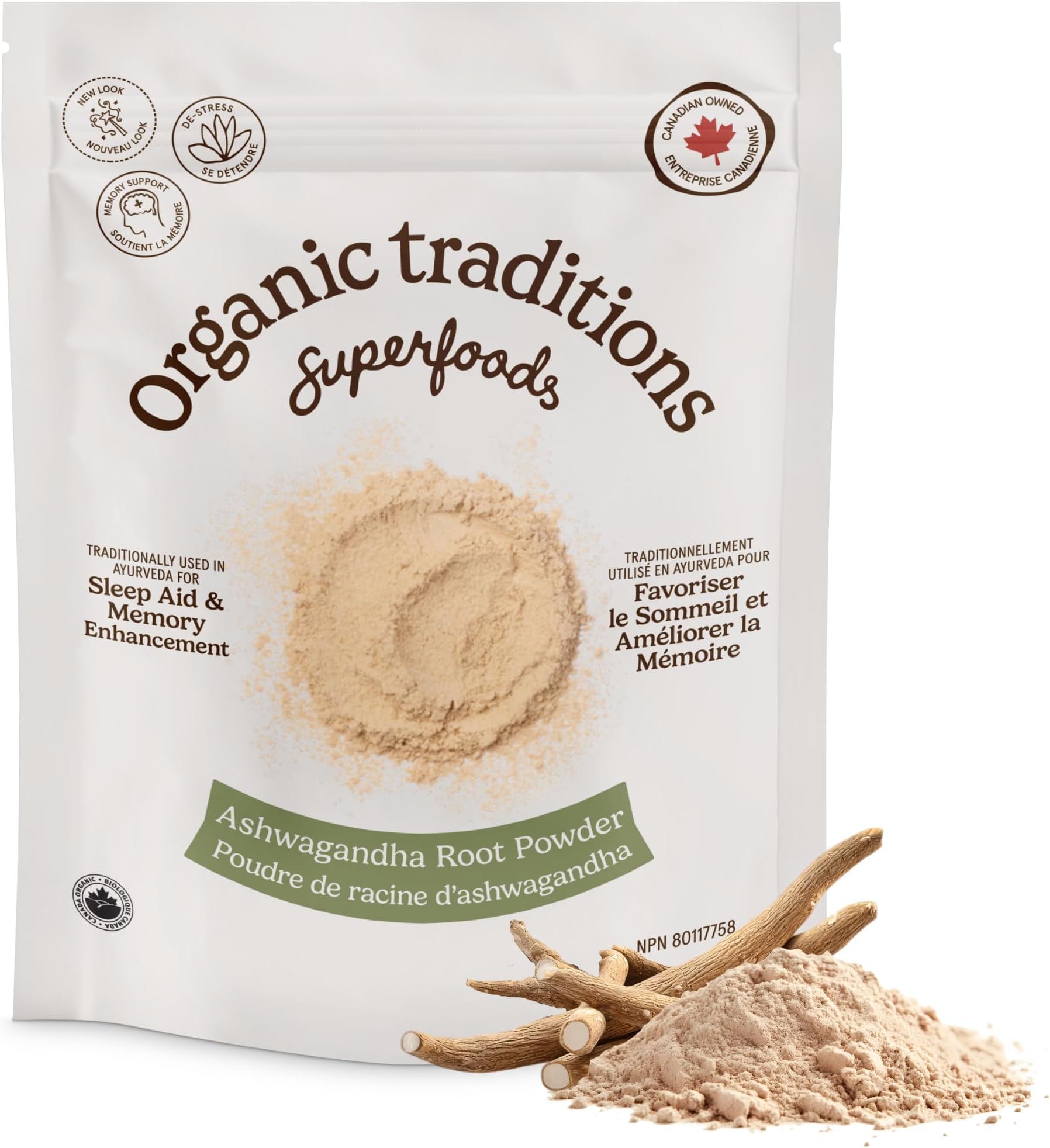 Ashwagandha Root Powder | Sustainably Grown & Harvested | Traditional Ayurveda Support | Rejuvenating Herbal Tonic | Enhance Recipe With Nutrition's 200 g (Item Packing May Vary)