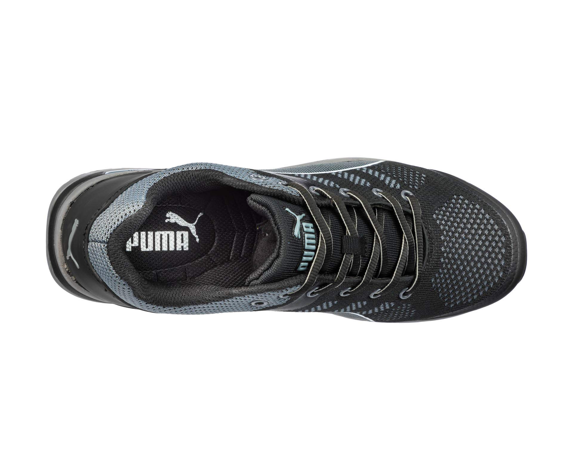 PUMA Safety Elevate Knit Low S1 Safety Trainer Black UK 12 Black