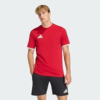 adidas Uomo Entrada26 Shirt, Team Power Red 2/White