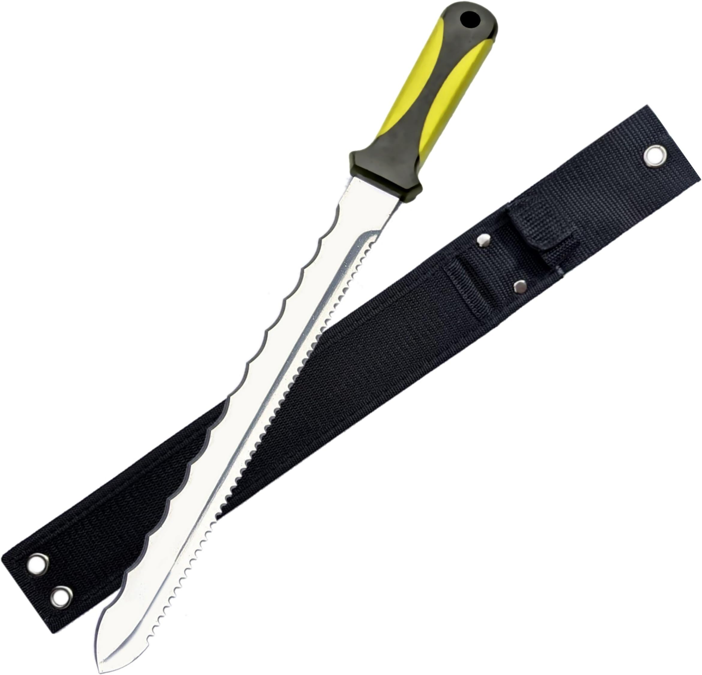 Insulation Board Tool with Scabbard, Foam, Wool Cutting Tool, 420mm, Stainless Steel Saw (YHSC)