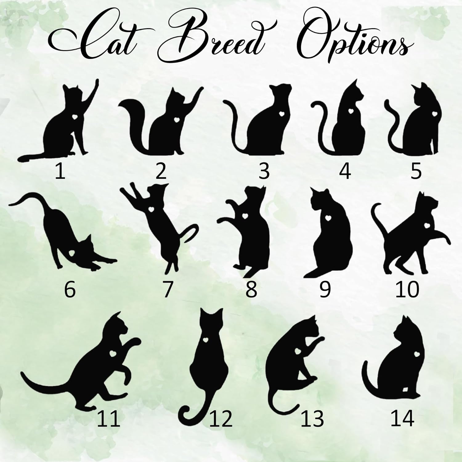 NAZENTI Custom Cat Memorial Sun Catcher, Personalized with Name Date Breed Pet Loss Stained Glass Light Lovers, Memorial Ornament Loss of Pet Sympathy Gifts - Image 4