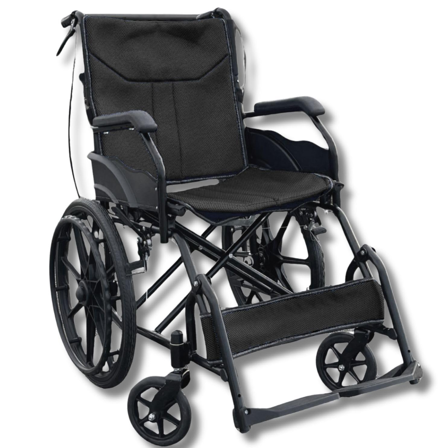 Amazon | BANCIL 車椅子 自走式 折り畳み 軽量 コンパクト ノーパンク