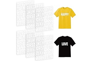 306 Pcs 2 Inch Iron on Letters and Numbers: Customizing Clothing with Versatility