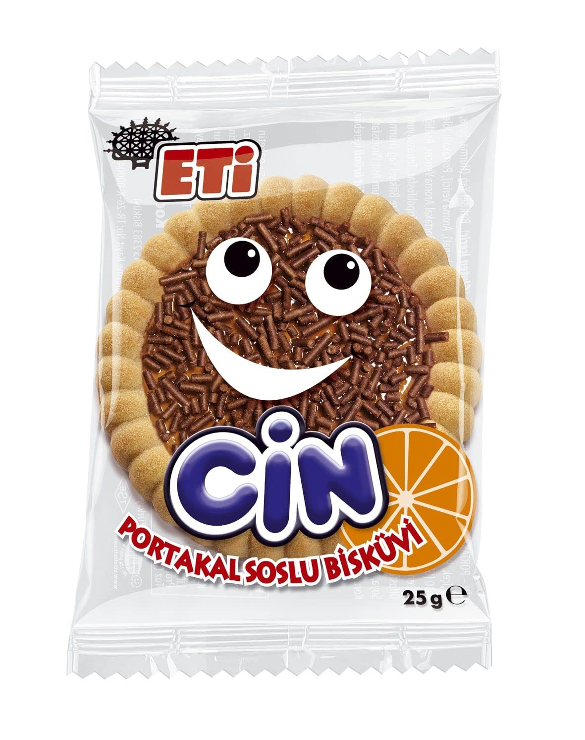Eti Cin Portakallı Bisküvi 25 g
