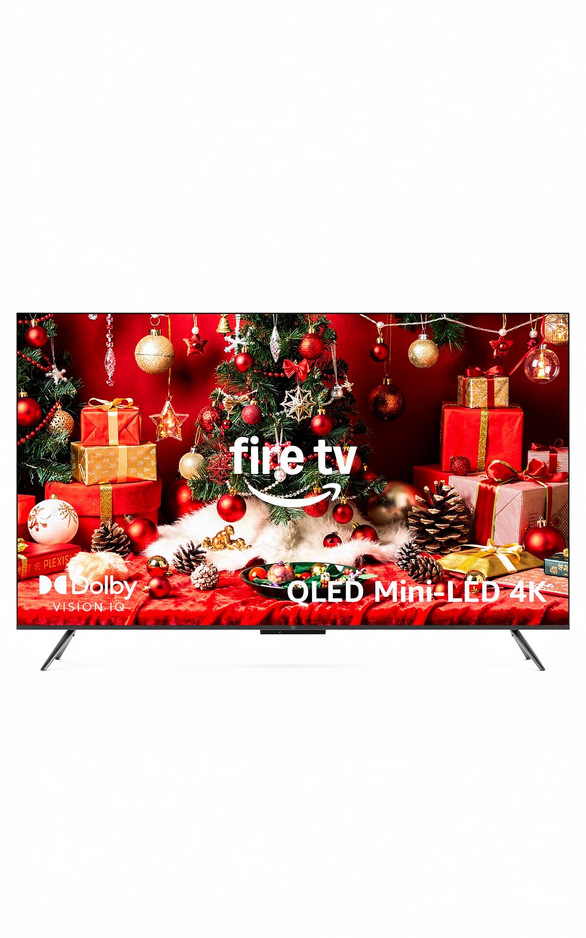 Amazon Fire TV 55" Omni Mini-LED Series, QLED 4K UHD smart TV, Dolby Vision IQ, 144hz gaming mode, Ambient Experience, hands-free with Alexa, 2024 release