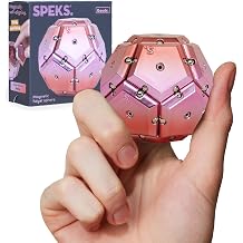 Speks Geode Magnetic Sensory Sphere, Stress Relief Tool, Executive Desk Toy