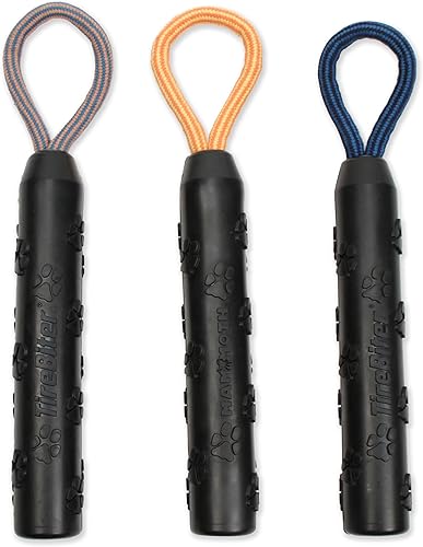 Vista 21 de Mammoth TireBiterII – Juguetes de goma natural para perros que mastican extremos – Juguetes para perros para juegos interactivos extra largos