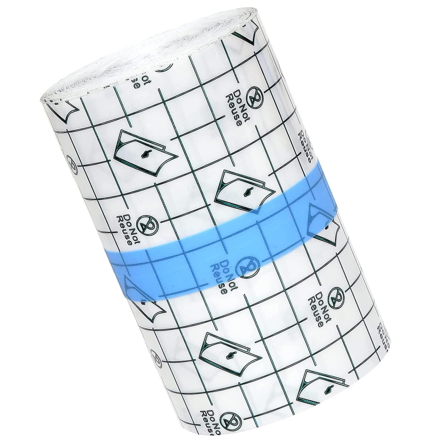 OBTANIM Transparent Waterproof Stretch Clear Adhesive Film Bandage Skin Dressing Tape for Tattoo Aftercare (7 x 394 Inch)