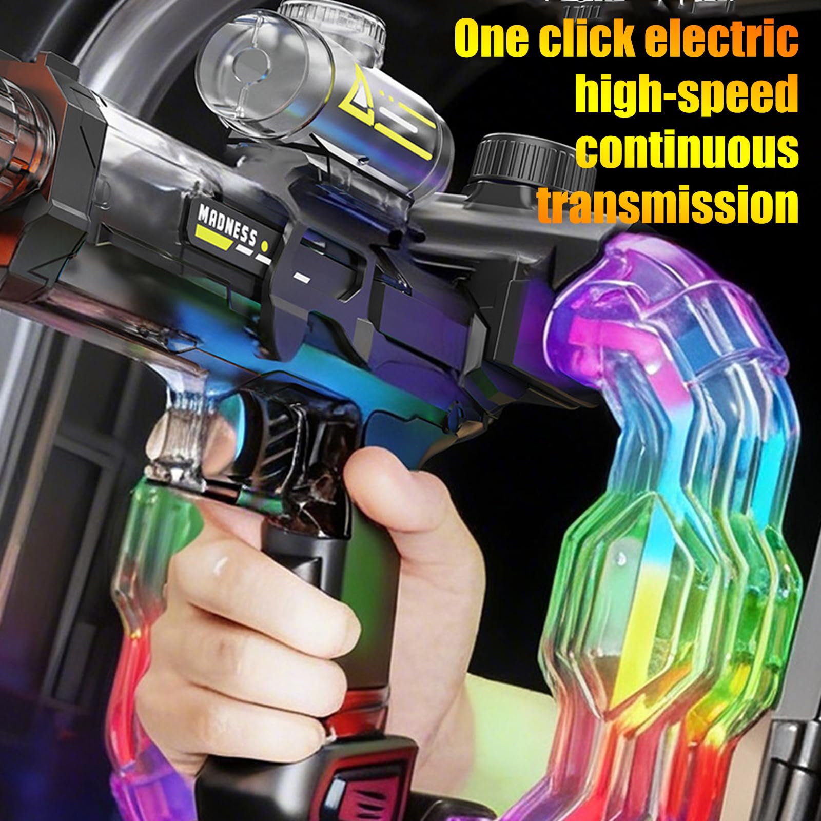 Innovativo Spruzzi d ' Acqua Elettrico Automatico per Piscina Giocattolo capacità con Spruzzi d ' Acqua con Luce per Piscina e Spiaggia elettrica Automatica alimentata a Batteria Giochi