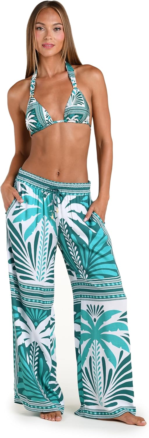 Sunshine 79 Women's Palazzo Pant Swim Cover Up
