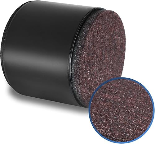 Miniatura 4 de 4 elevadores de cama autoadhesivos para muebles, redondos, resistentes, de acero al carbono, para mesa de sofá, añaden 2 pulgadas de altura con