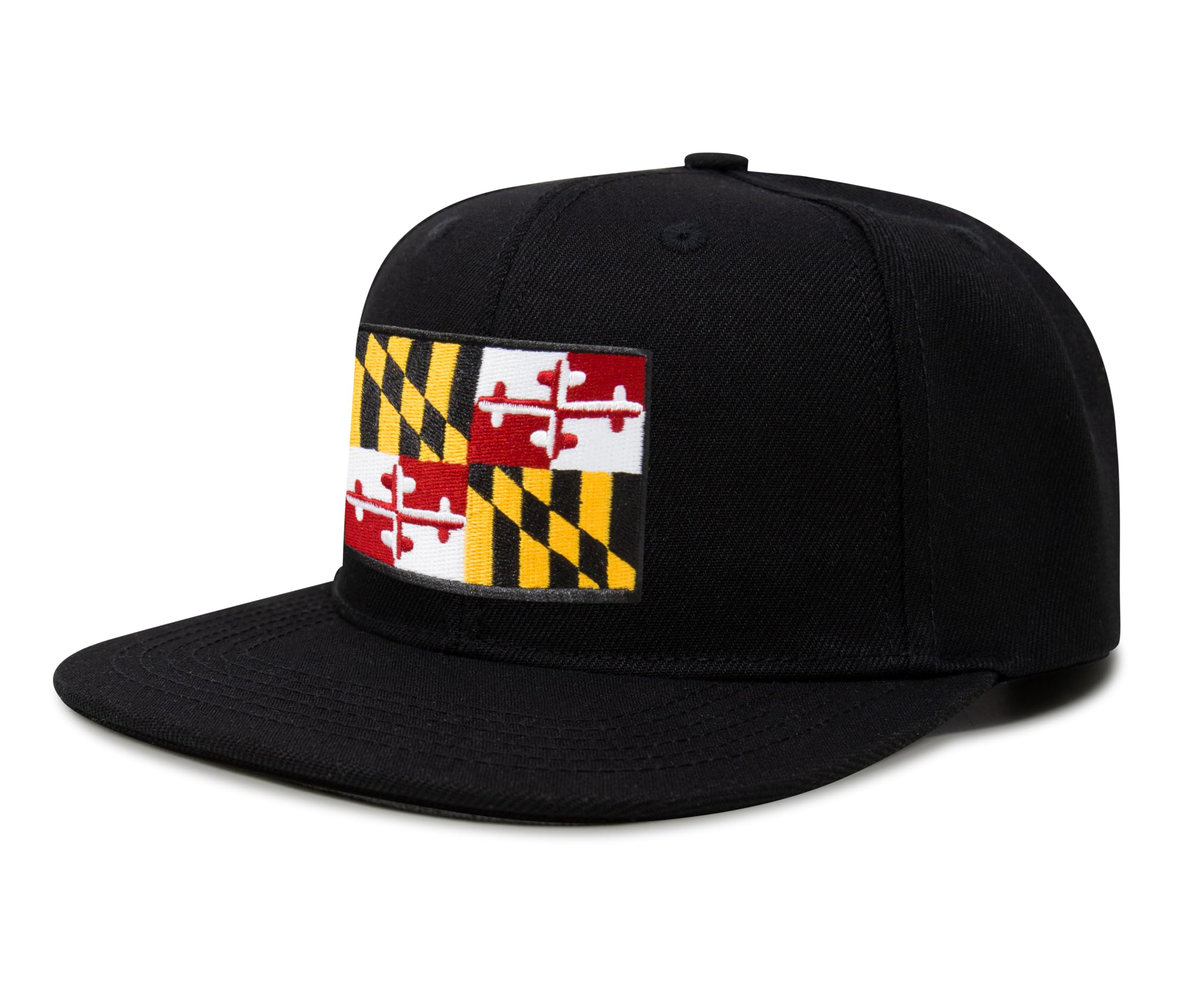 International Tie State Hat for Men and Women, Adjustable Snapback Trucker Baseball Cap with Embroidered Patch
