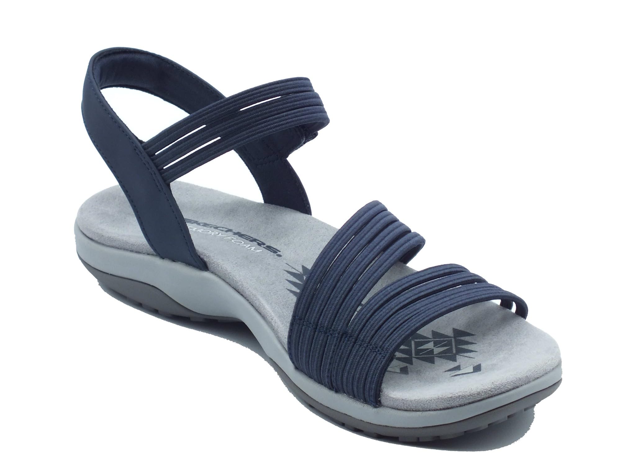 Skechers Damen Reggae Slim - Coffee RunSandale