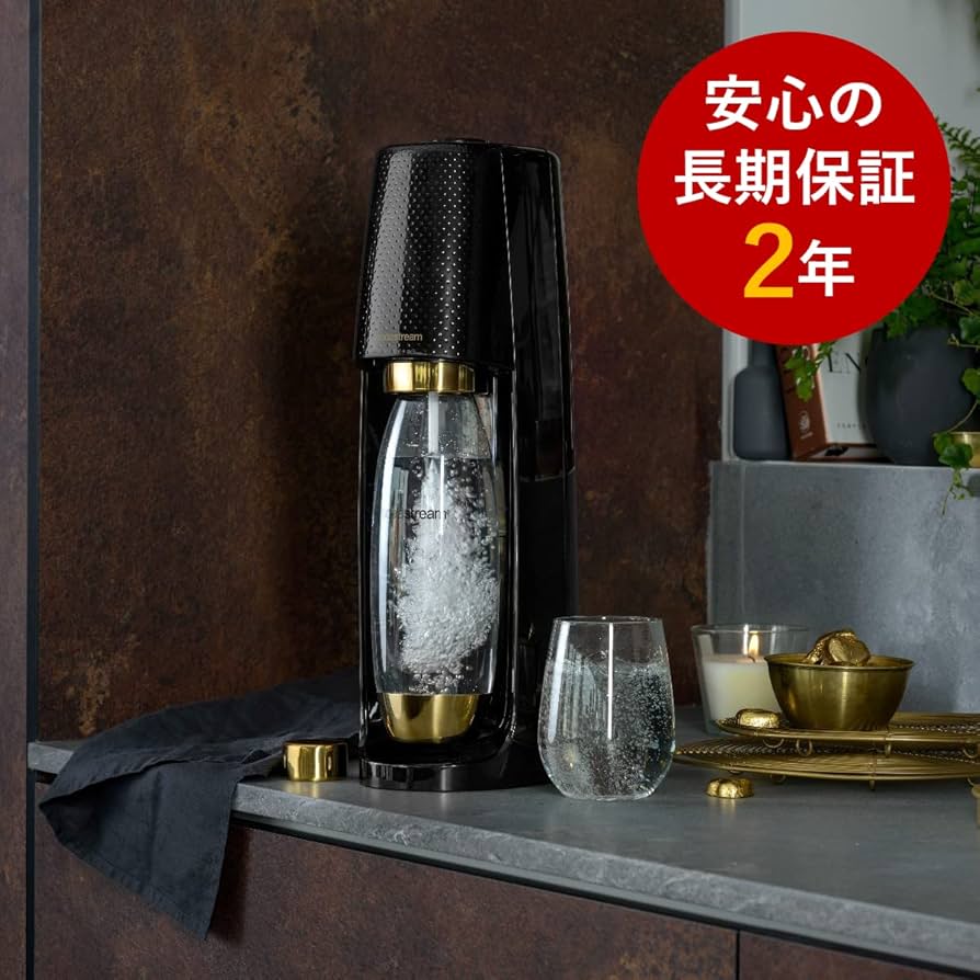 Amazon.co.jp: ソーダストリーム Spirit(スピリット)ゴールド