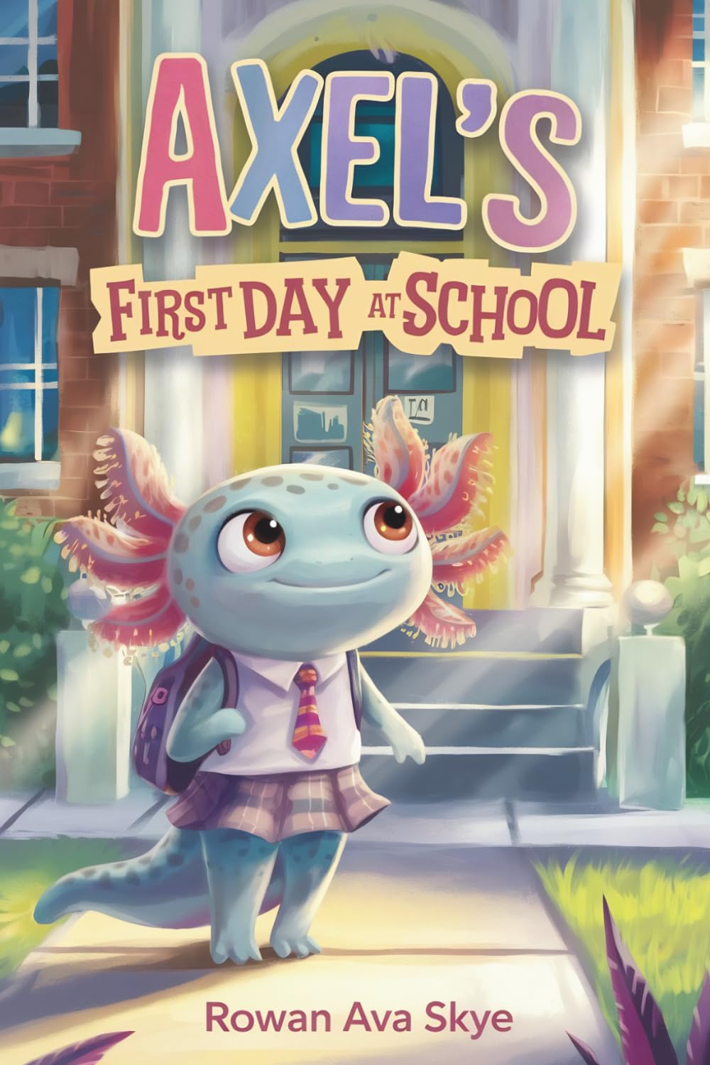Axel’s First Day at School: An Axolotl Adventure About Courage, Friendship, and New Beginnings