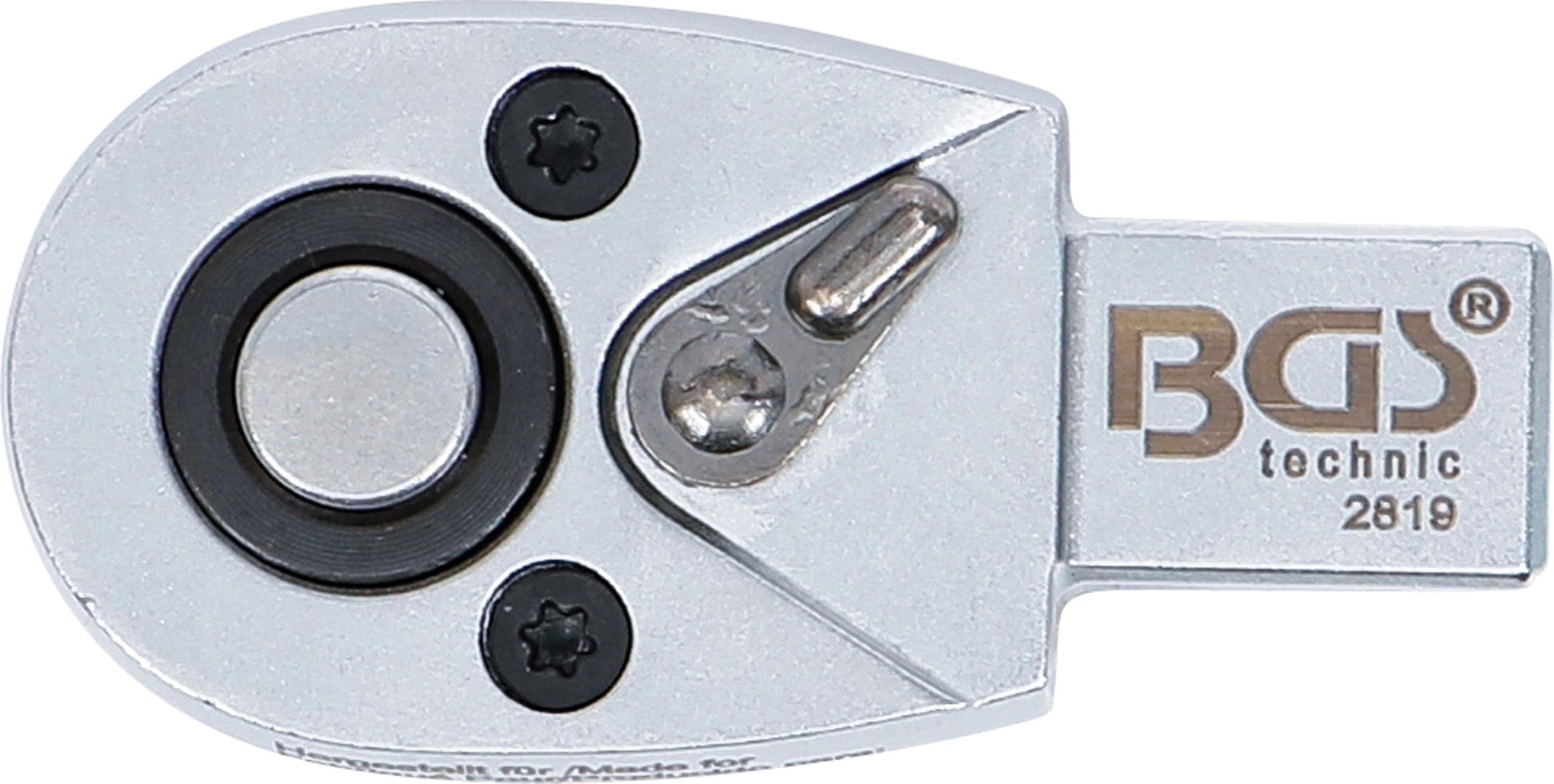 BGS 2819 | Cliquet réversible enfichable | 6,3 mm (1/4") | Empreinte 9 x 12 mm