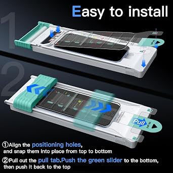 JETech 3D Anti-Reflective Screen Protector for iPhone 18 Pro Max/17 Pro Max