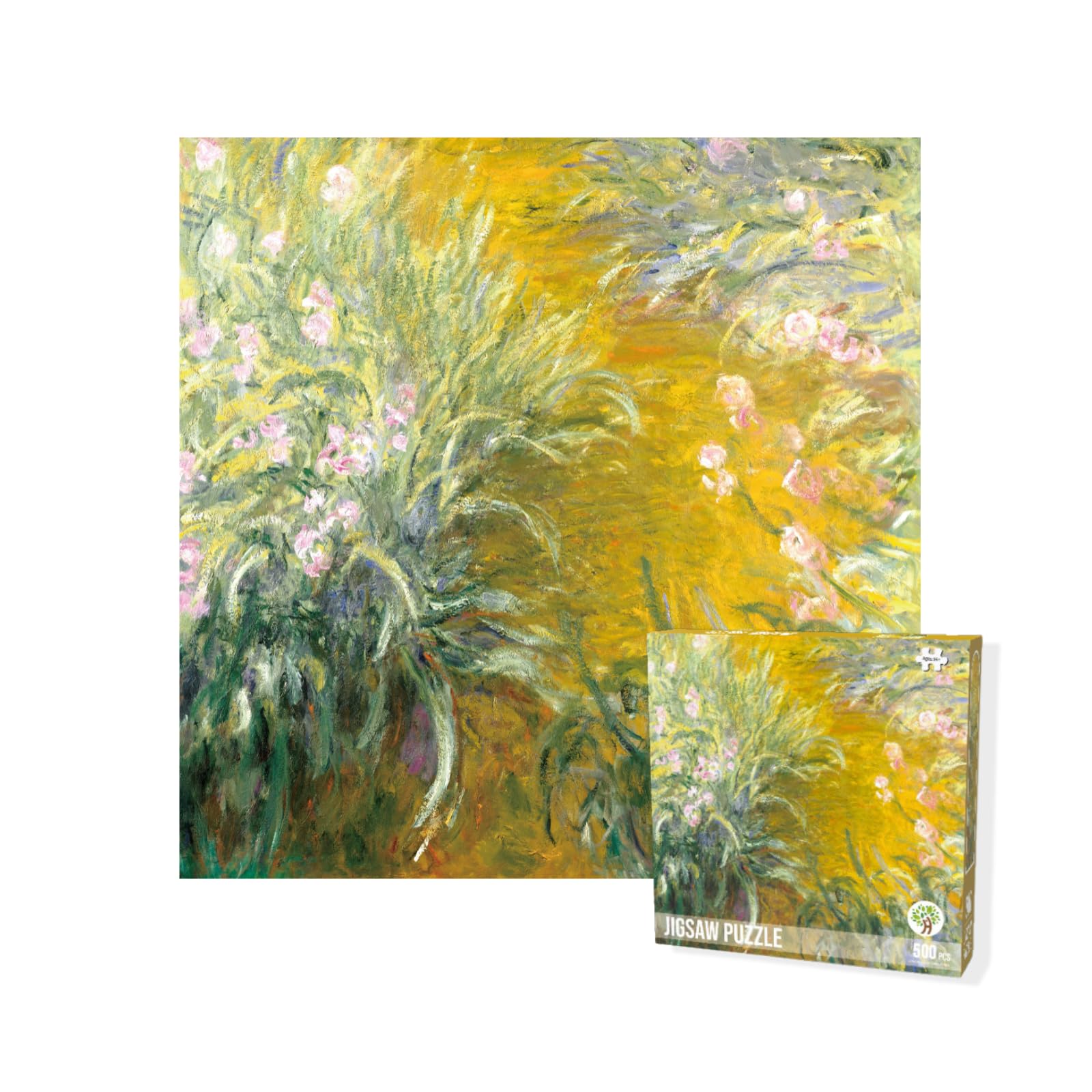 Claude Monet Puzzle per Adulti Il Sentiero Attraverso Le Iris 500 Pz