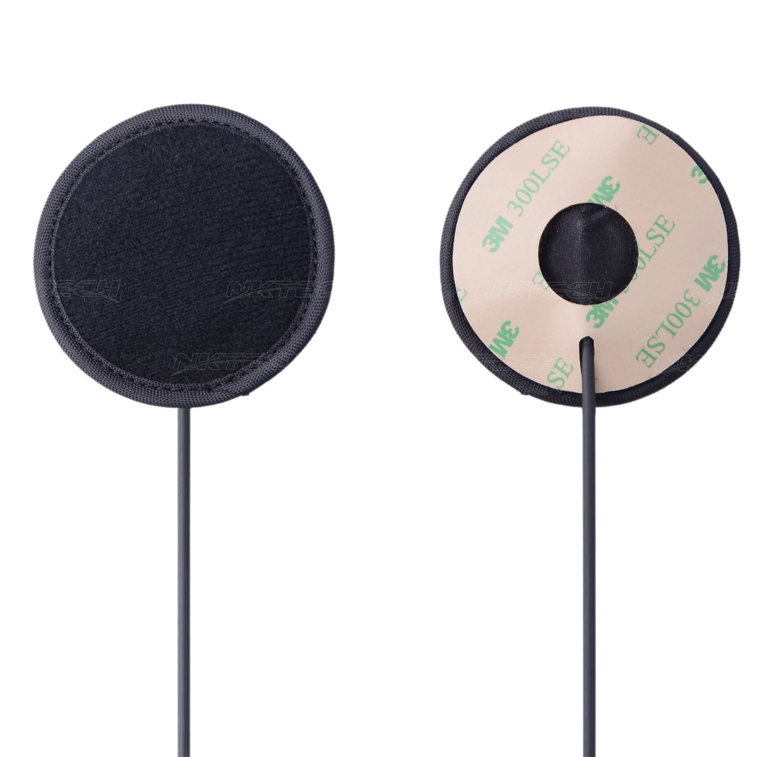 NK-H3 - Auricolare con microfono per casco da moto e bici, con microfono per Kenwood Walkie Talkie TK-208 TK-220 TK-240 TK-240D TK-248 TK-250 TK-260 TK-260G TK-270 BaoFeng UV-5R Wouxun PUXING