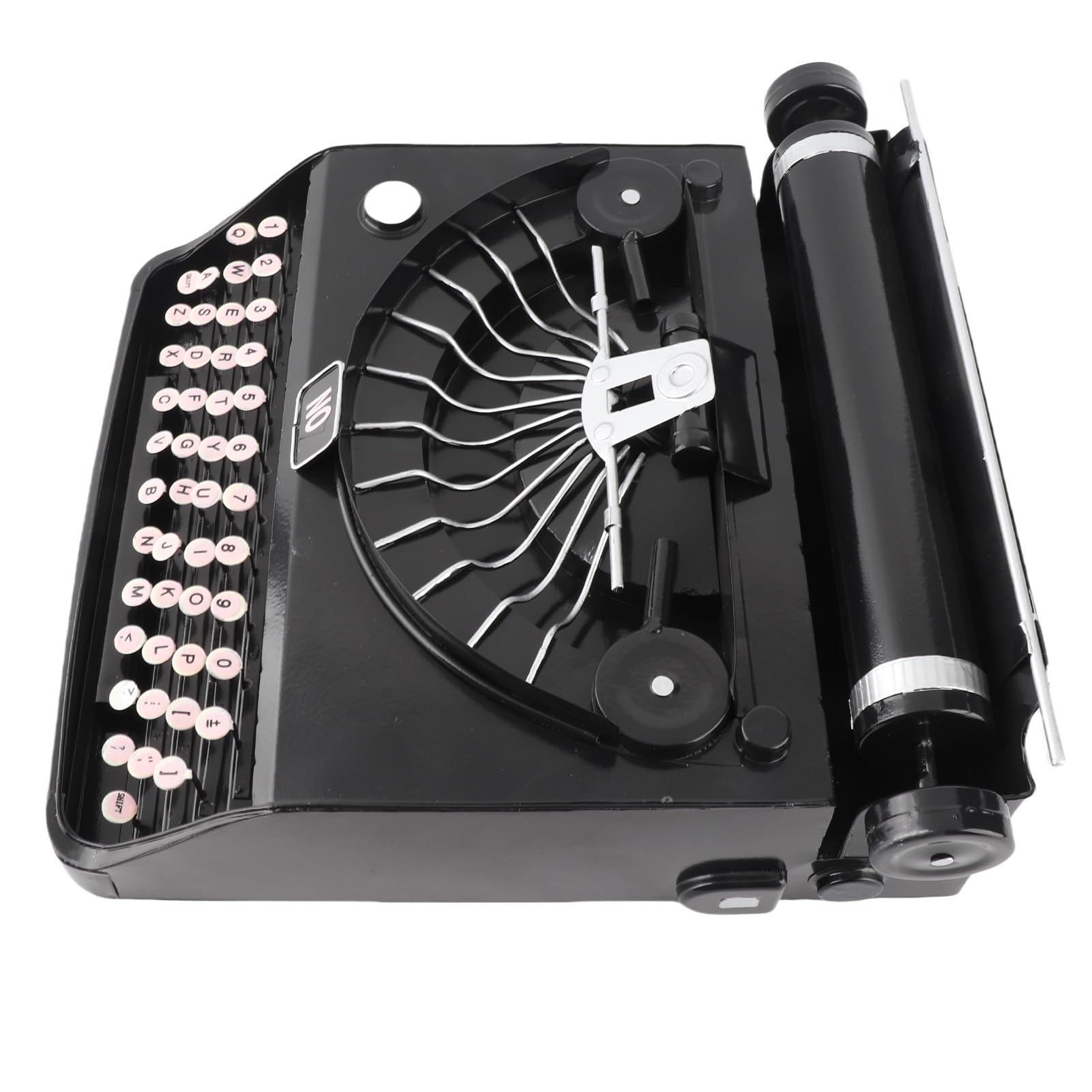 Keenso Modelo de Máquina de Escribir Vintage, Accesorios Manuales Portátiles Retro para Oficina en Casa, Apariencia Artística Vintage