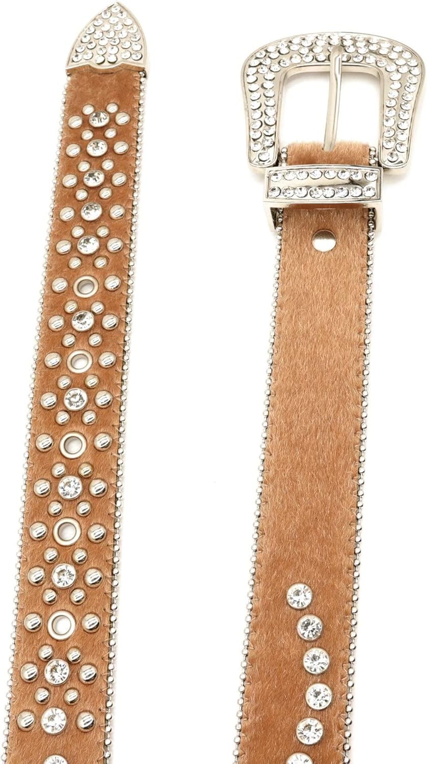 Belt Men and Women Handmade Inlaid Rhinestone Hip-hop Punk Pants