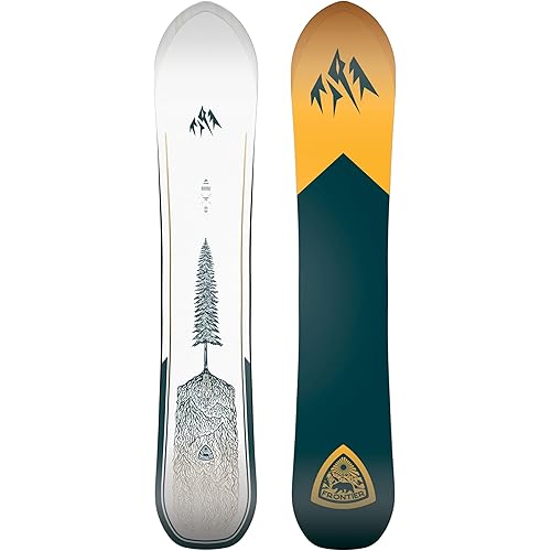 JONES - Men's Frontier, Snowboards Directional Freeride, Ideal for Freeride, Freestyle and Backcountry pow