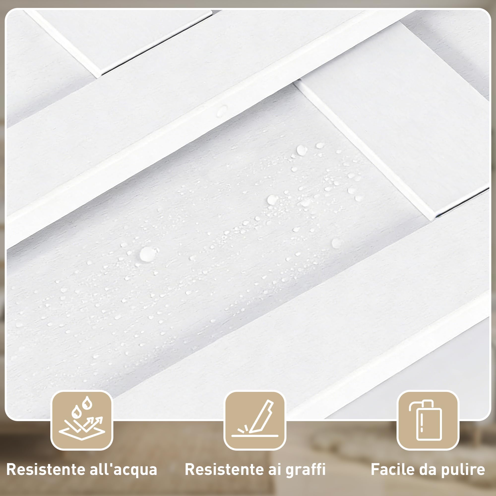 HOMCOM Porta Scorrevole Bi-fold Muro 71.2x213.4cm, Binario Silenzioso Acciaio, Maniglia, Guida, Ruote, Porta da Interno Stile Rustica, in MDF e Legno Pino, Impermeabile, per Cucina, Bagno