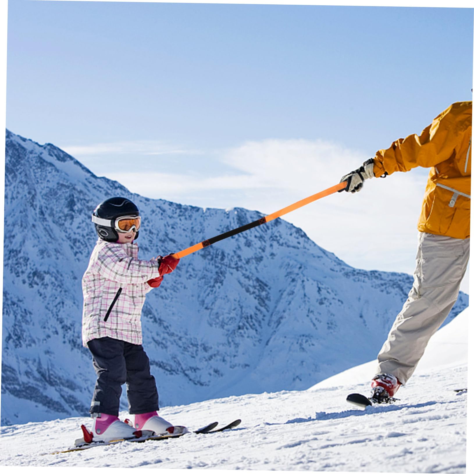 BESPORTBLE Ceinture de Ski Enfant Sangles de Ski Enfants de Ski Ceinture de Maintien de l'équilibre de Patinage Sangle de Ski Enfant Ceinture d'équilibre de Ski Offre de Ski Métal
