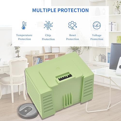 Miniatura 5 de ABL-D1 4624864 Batería para iRobot Roomba i8 i7 i7+ i7 Plus 7150 7156 7158 7550 7558 i7150 i7158 i7556 i7558 e5 5150 e5150 E515 2 e5154 e5158 i3 i3+