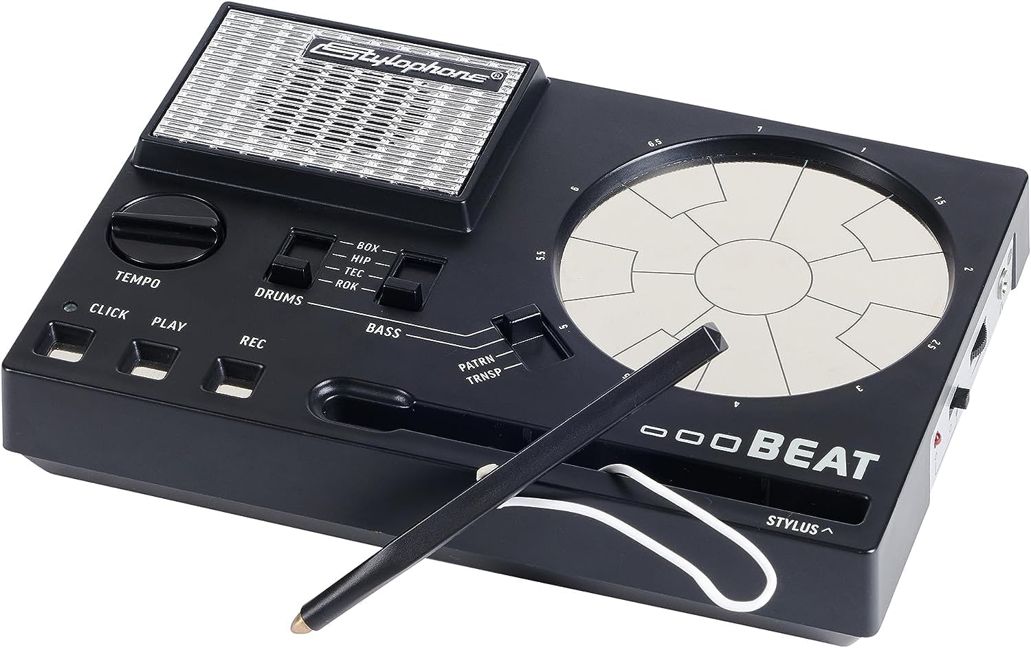 Stylophone Beat - Compact Stylus Drum Machine | 4 Drum Kits