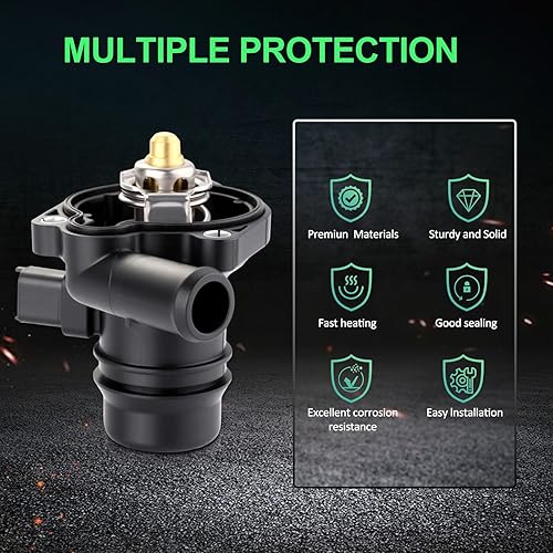 Miniatura 7 de SCITOO Conjunto de carcasa de termostato 55565336 902-808 730-221 apto para 2016 para C-hevrolet Cruze Limited 2011-2016 para carcasa de termostato