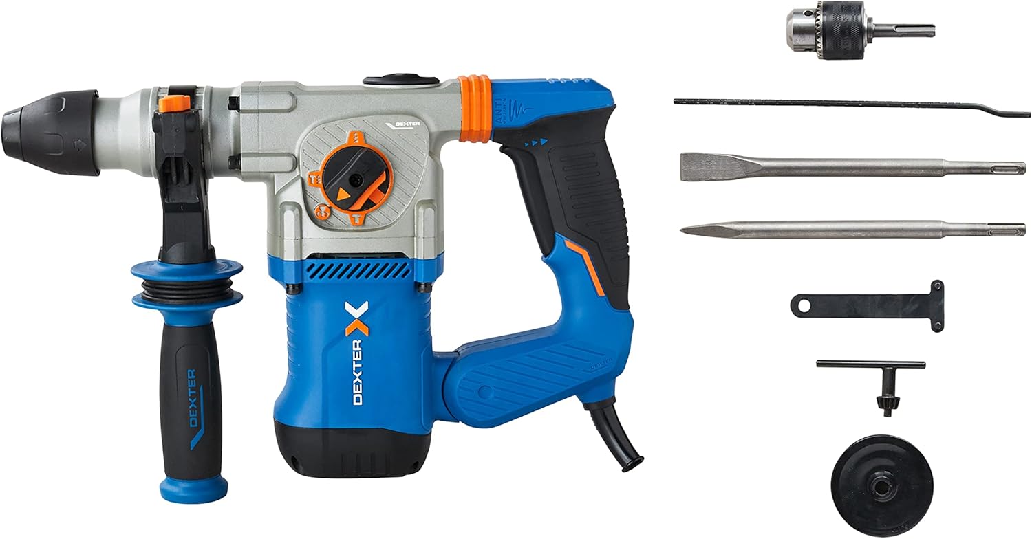 DEXTER Hammer Drill with included accessories
