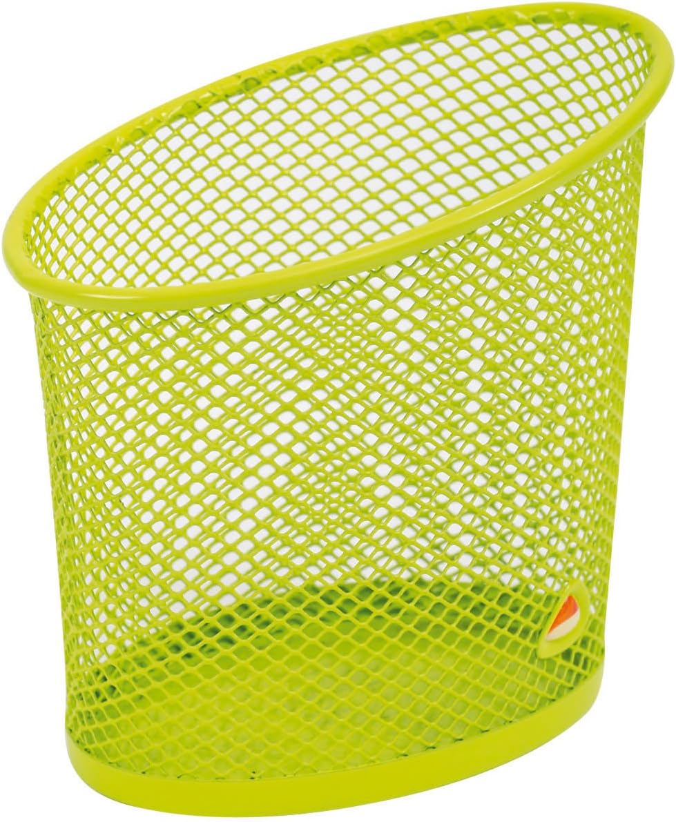 Alba MESHCUP V Metal Mesh Pencil Pot Green