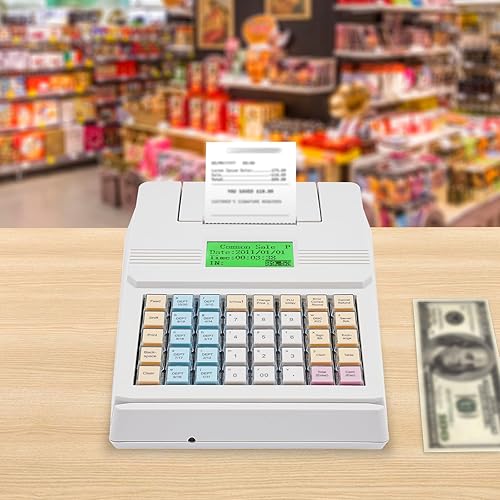 Miniatura 6 de Sistema de gestión de efectivo,Caja registradora electrónica,Registro de cajero LED,Sistema de control basado en menú Caja registradora con