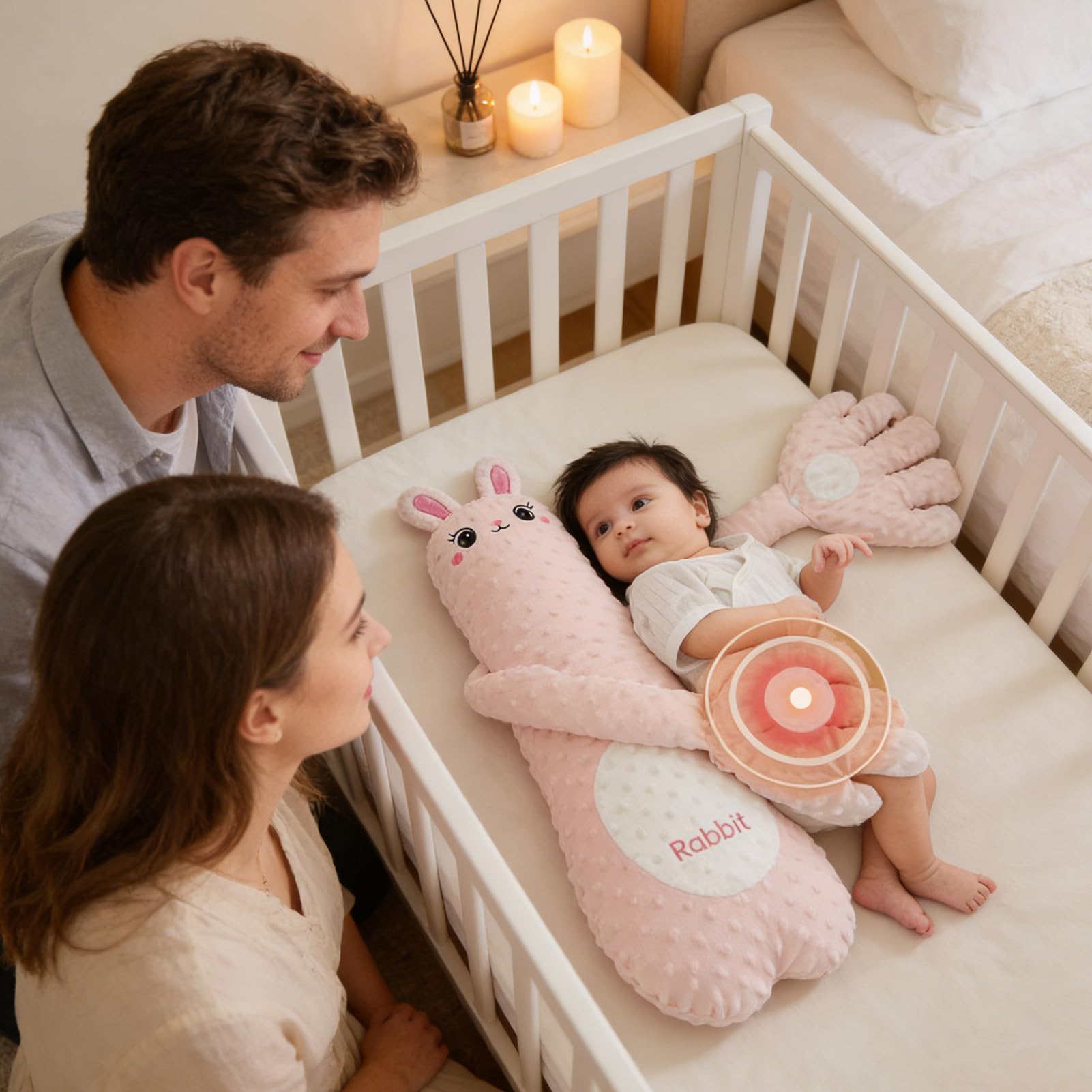 Patter Sleep Toy - Gentle Startle Prevention Aid for, Skin Friendly Slapping Toy for Comfort, Soothing Sleep and Nap Support, Portable Bedtime and Daytime Solution for Travel